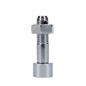 Metal Nut and Bolt Hand Pipe | Silver 