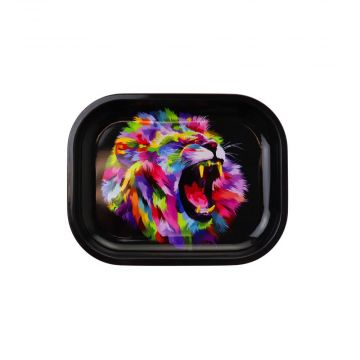 Puff Puff Pass Lion Rolling Tray | Small