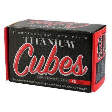Titanium Coconut Coals - 72 Pack