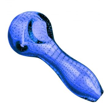 Pulsar Bubble Matrix Spoon Pipe | Blue