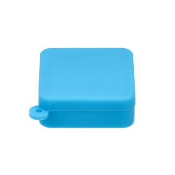 Silicone Square Keychain Stash Container | 9ml | Blue