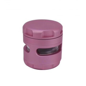 Cloud 8 Grip Edge Grinder with Glass Window | Pink