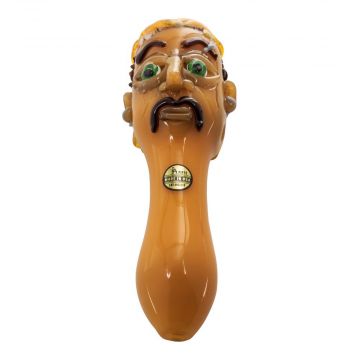 Joe Exotic King of the Tigers Hand Pipe | Vertical View 1