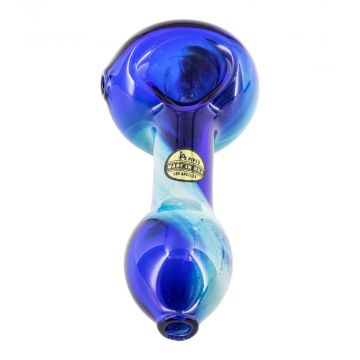 Once In A Blue Moon Fumed Galaxy Spoon Pipe | Large