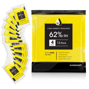 Cloudious9 62% Humidity Pack |12 Pack | 4 Grams