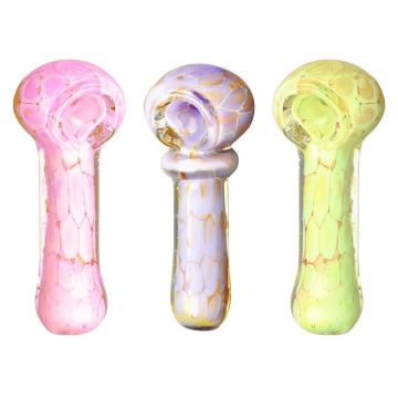 Pastel Turtle Shell Spoon Pipe
