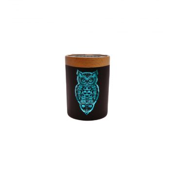 V Syndicate SmartStash Jar | Small | Owllusion Turquoise