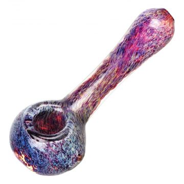 Glassheads Melting Color Fritted Glass Spoon Pipe | Side view