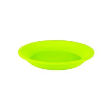 Silicone Round Plate 22cm | Side view 1