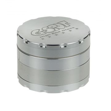 G-Spot - Aluminum Magnetic Herb Grinder - 4-part - 62mm - Silver
