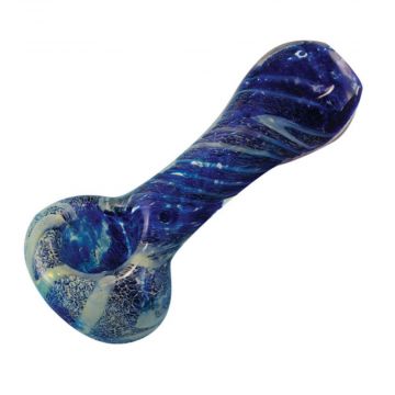 Twisted Frit 4 Inch Glass Pipe