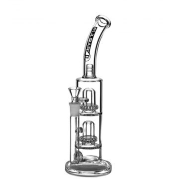 Pulsar Abe Lincoln Double Domed Showerhead Perc Bong