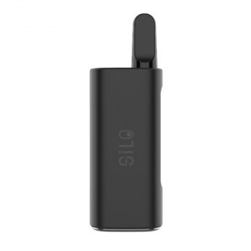 CCELL Silo Cartridge Battery | Black | With mouthpiece attached