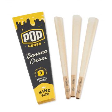 Pop Cones King Size Pre-Rolled Cones with Flavor Tip | Mixed 12 Pack
