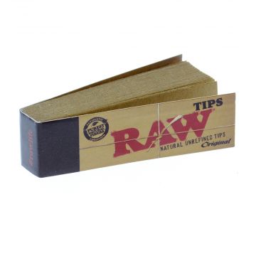 RAW Natural Regular Tips - Single Pack
