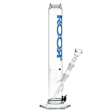 ROOR Blue Series Bong With Carb Hole | 500ml | 14.5mm - Side View 1