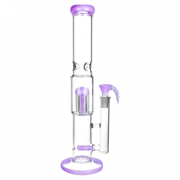 The Citadel Inline Showerhead Perc to Domed Tree Perc Big Bong | Side view 1