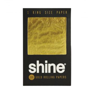 Shine 24K Gold Rolling Paper - 1 Kingsize Paper
