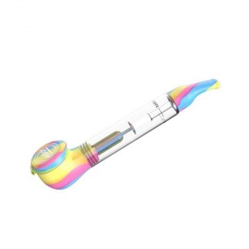 Sunakin SWAP Silicone & Glass Bubbler | Rainbow