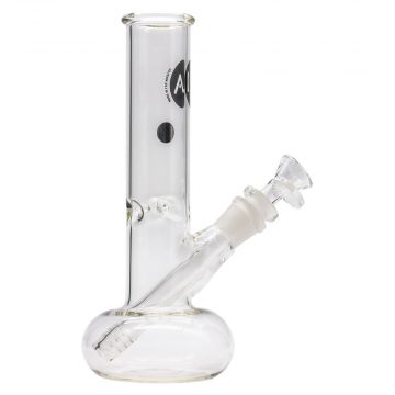 LA Pipes Simply Guy 8 Donut Base Ice Bong | Side view 1