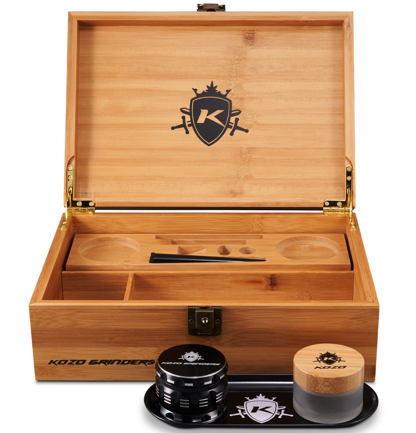 【60％OFF】 Stash Wooden Kozo Box Top Hinged - その他