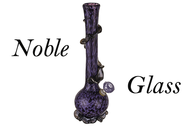 REVIEW: Noble Glass Purple Wrap Bong