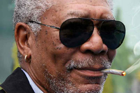 Morgan Freeman Defends His Marijuana Use: "I'll Eat It, Drink It, Smoke It, Snort It"