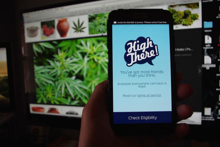 High There! The New Tinder For Stoners