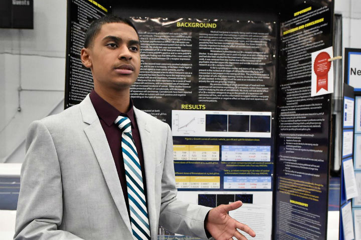 High School Student Daniel Baksh Wins Science Fair for Cannabis Research
