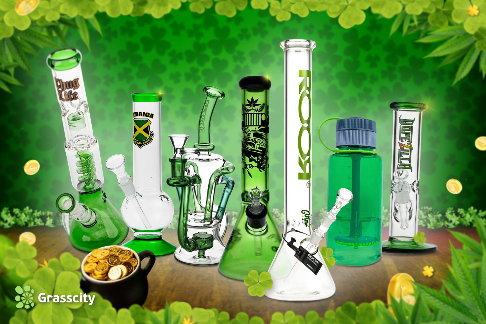 best green bongs for st patricks day