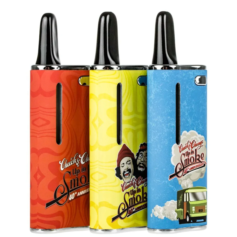 The Chong’s Option TC-3 vaporizer is a compact weed vaporizer with a streamlined layout