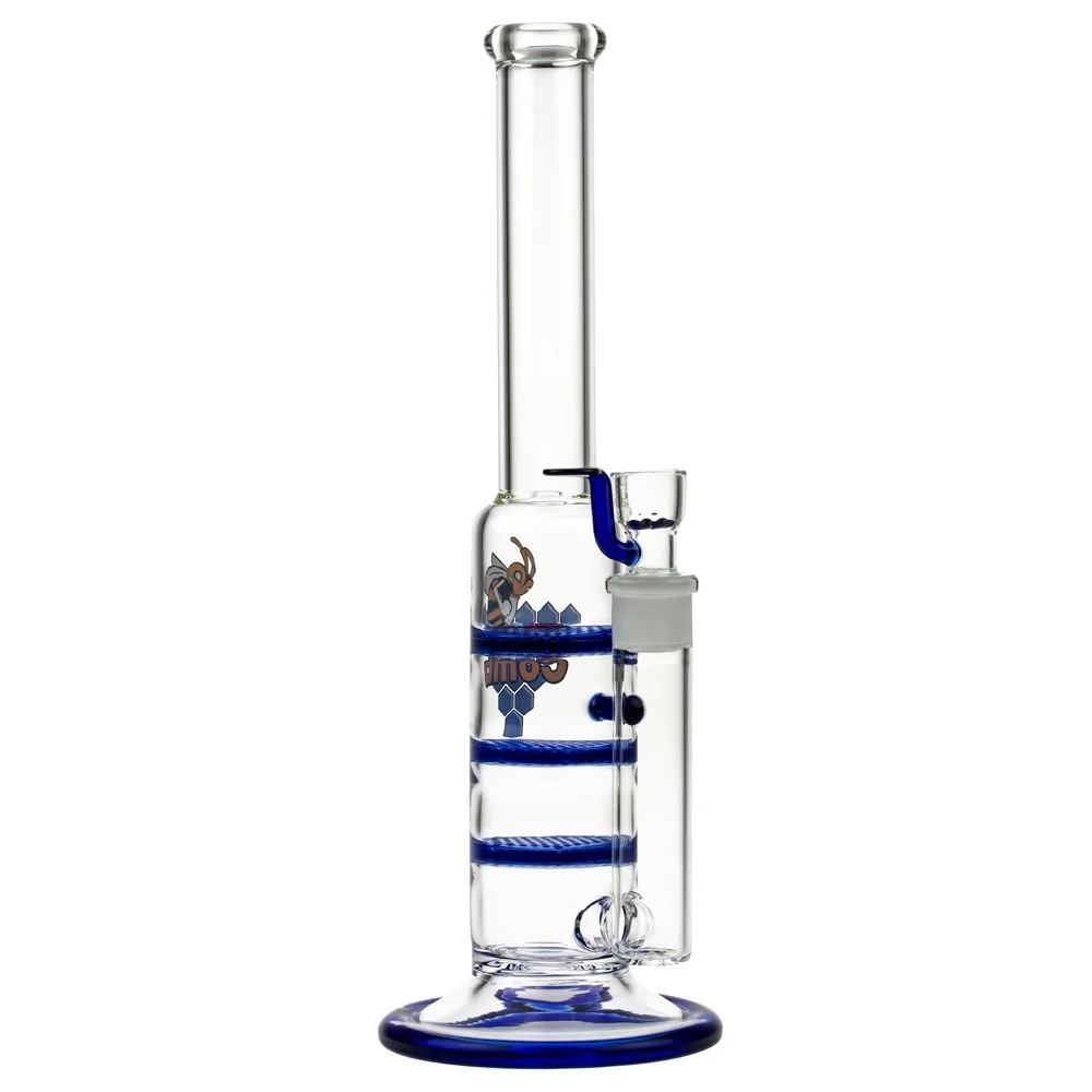 最愛 Icebong Honeycomb Leaf Black アイスボング cbd 喫煙具 ハイタイムズ hightimes 水パイプ ガラスボング  バブラー ウォーターパイプ - パイプ - labelians.fr