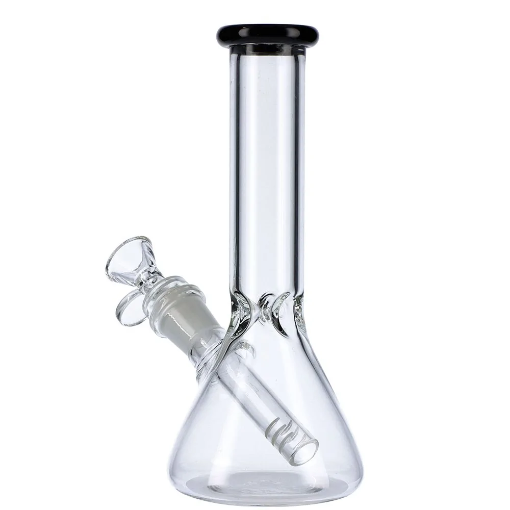 Glass Bong Frosted Conical 8" 