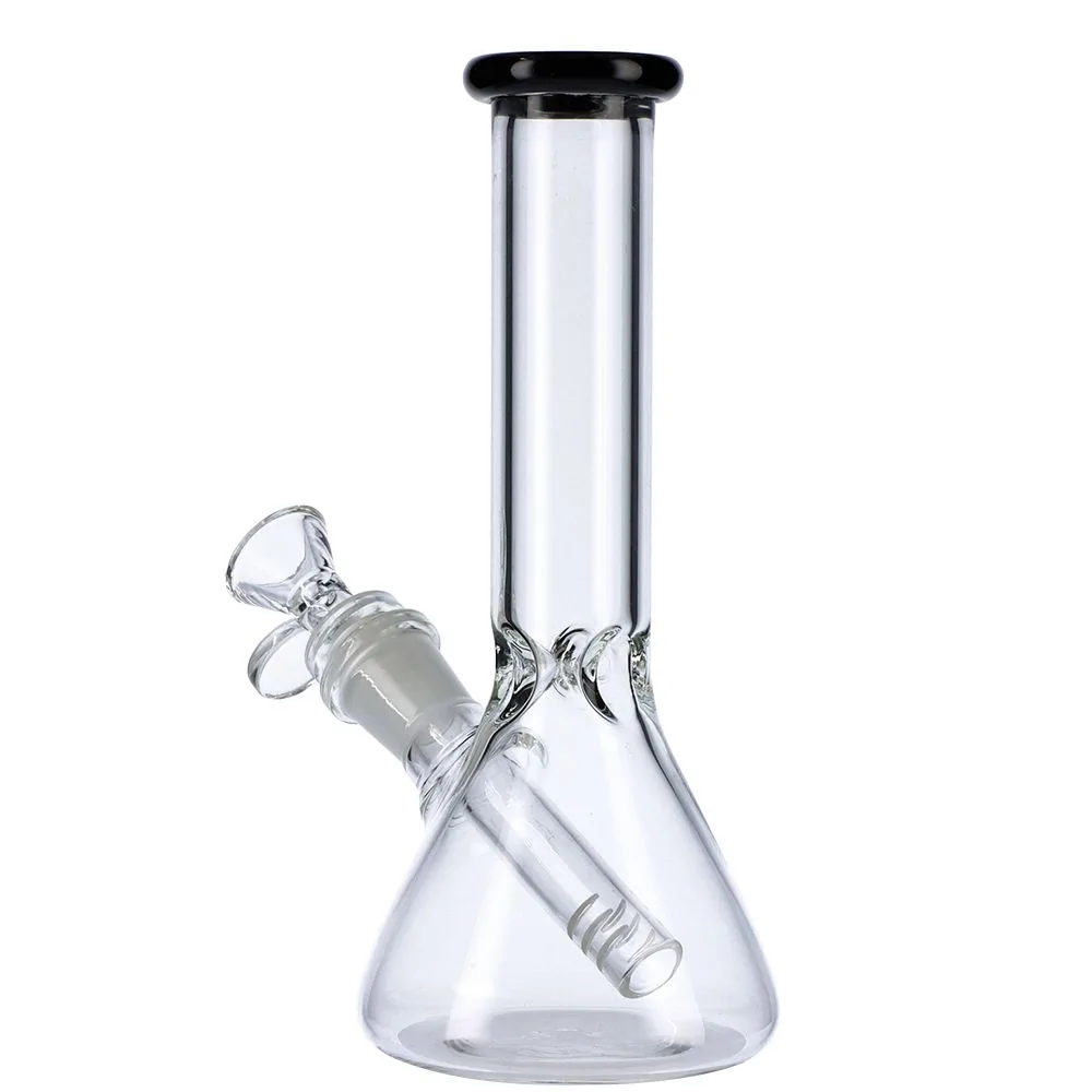 Glass Bong Frosted Conical 8" Glass Bong Frosted Conical 8"