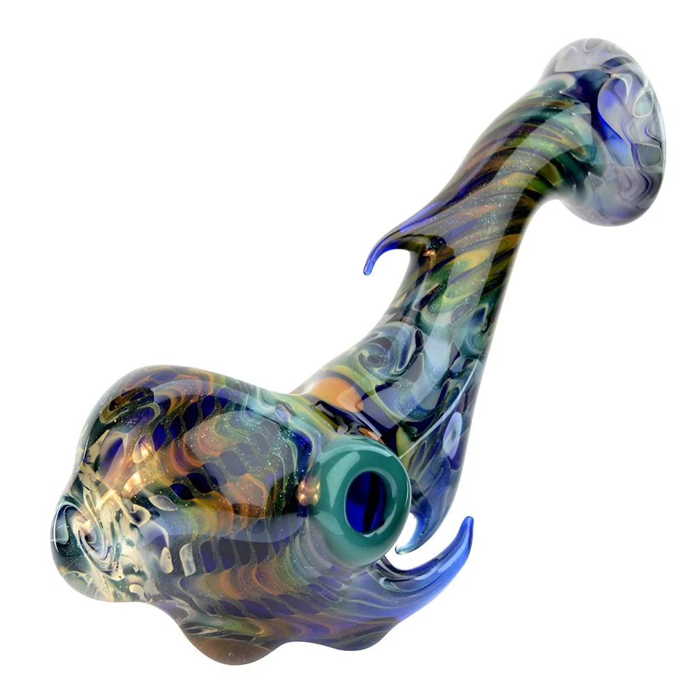 Colored Tube Sherlock Glass Pipes