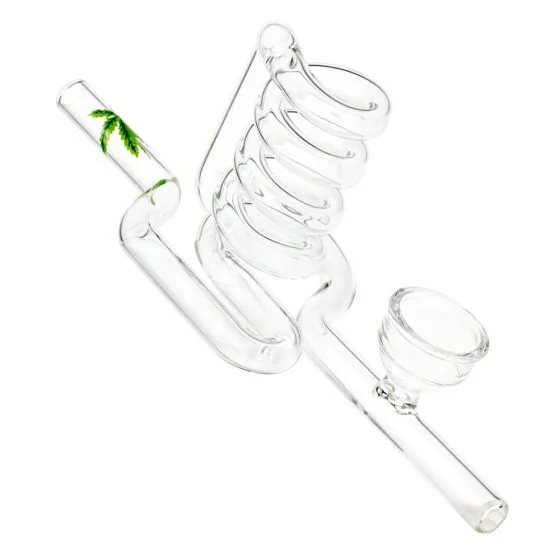 Extra Long Spiral Glass Smoking Pipe | Grasscity.com | Grasscity.com