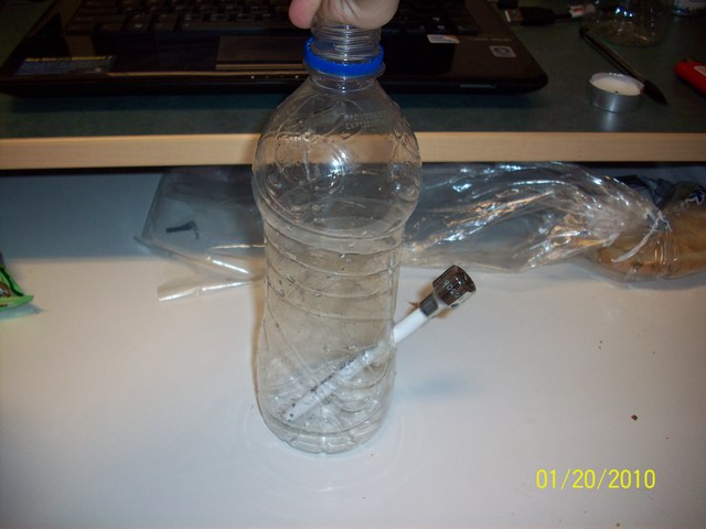 Water Bottle Bong