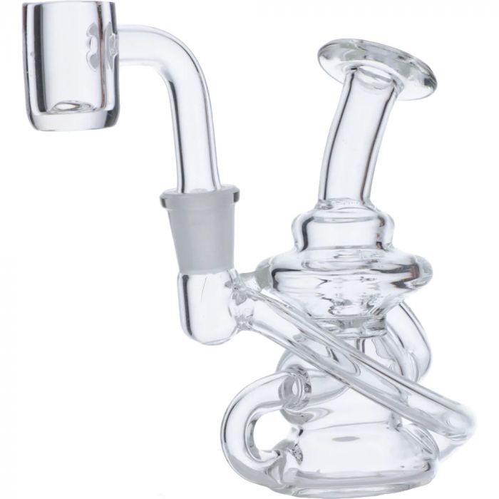 Mini Dab Rig Recycler with Quartz Banger