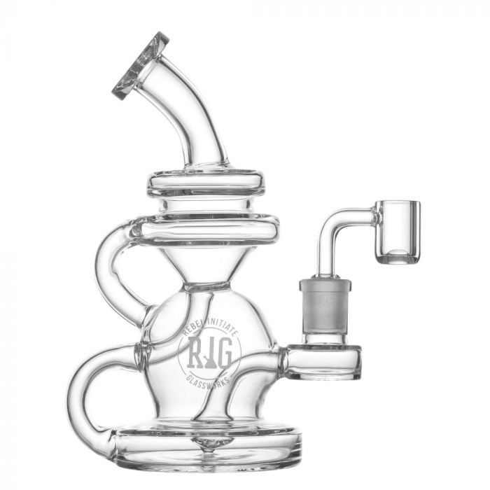 Rebel Initiate Glassworks Concentrate Recycler Rig