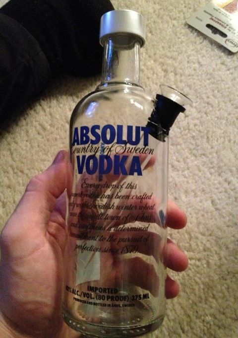 Liquor Bottle Bong